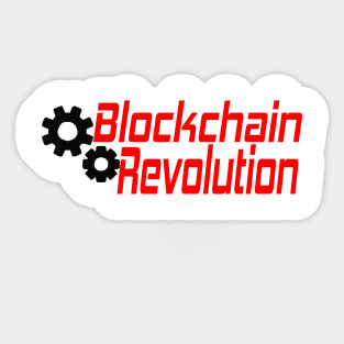 Blockchain Revolution Sticker